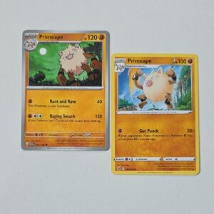 Pokemon Primeape Trading Cards